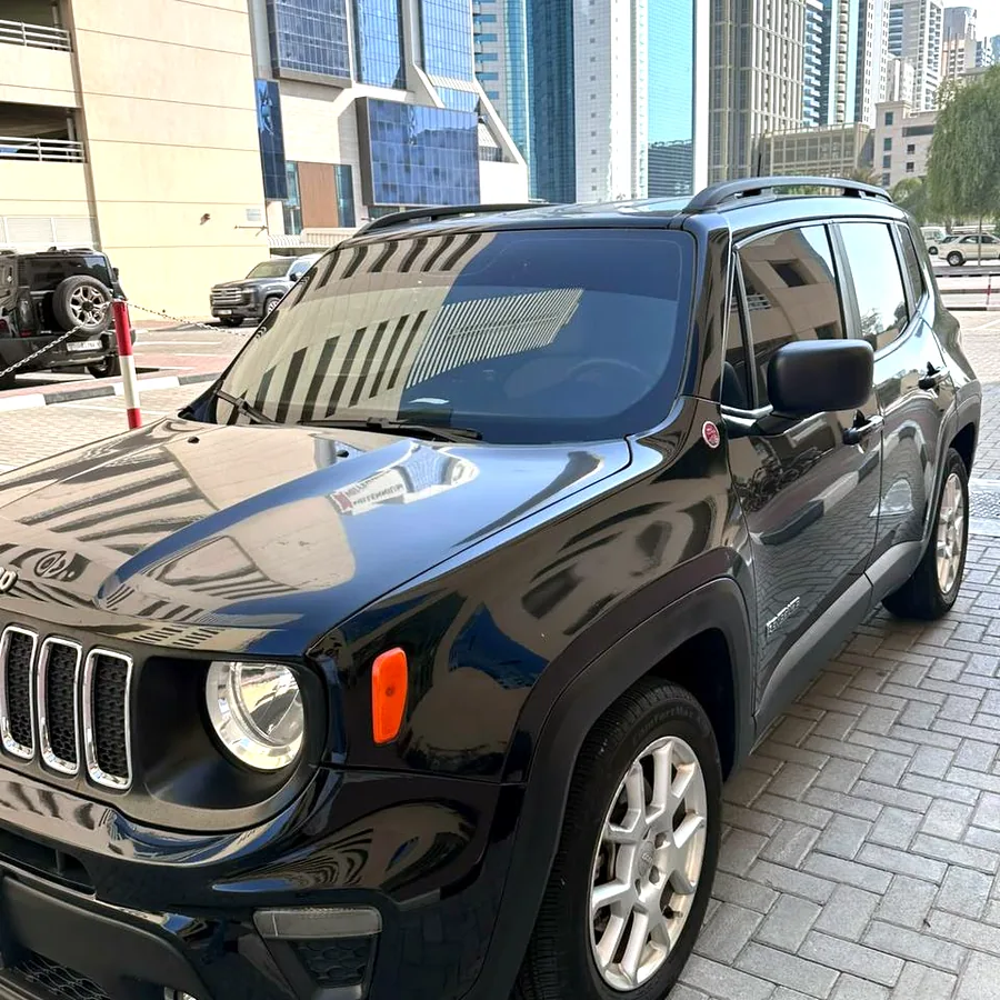 Jeep Renegade 2020, чёрный, Дубай
