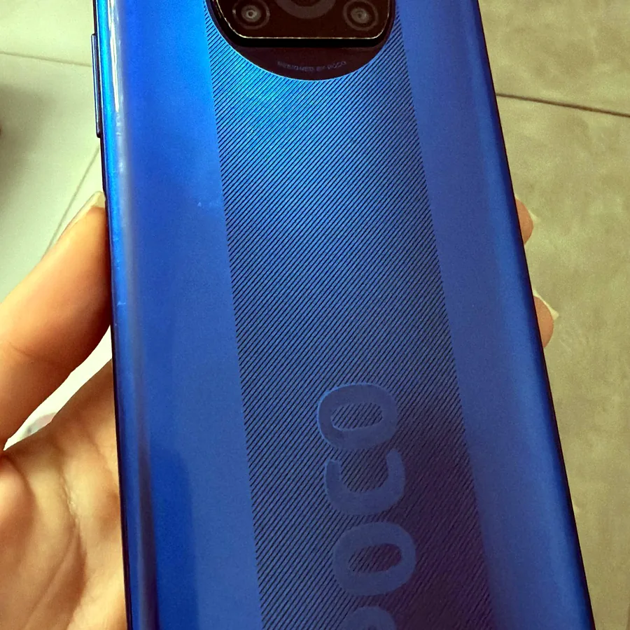 Xiaomi POCO X3 NFC, трещины на экране