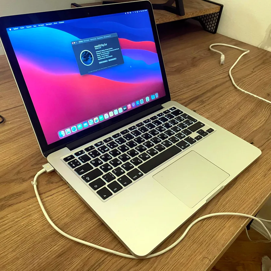 MacBook Pro 13 2014, батарея заменена