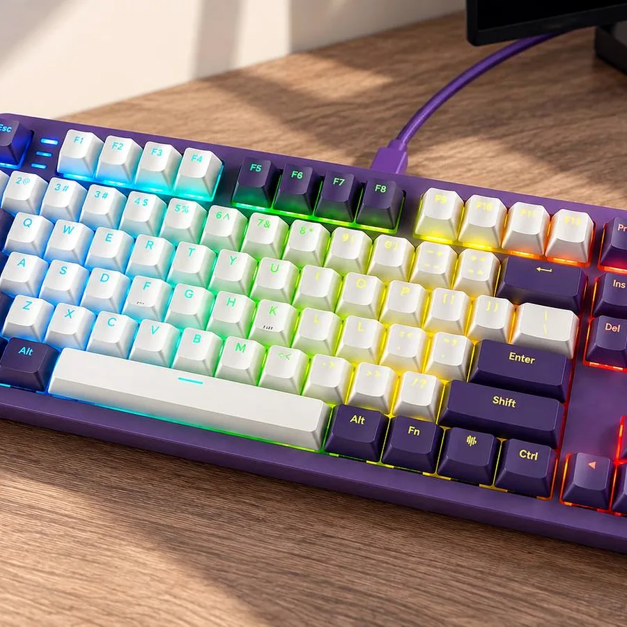 Клавиатура Dark Project ALU87A Violet