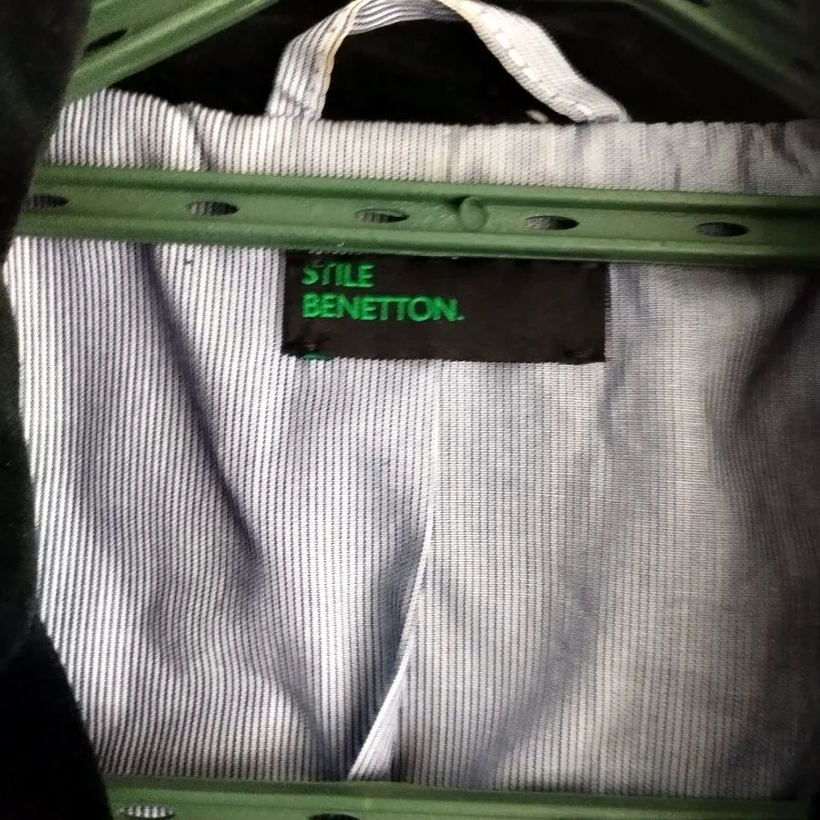 Пиджак бархатный Benetton, размер M-L