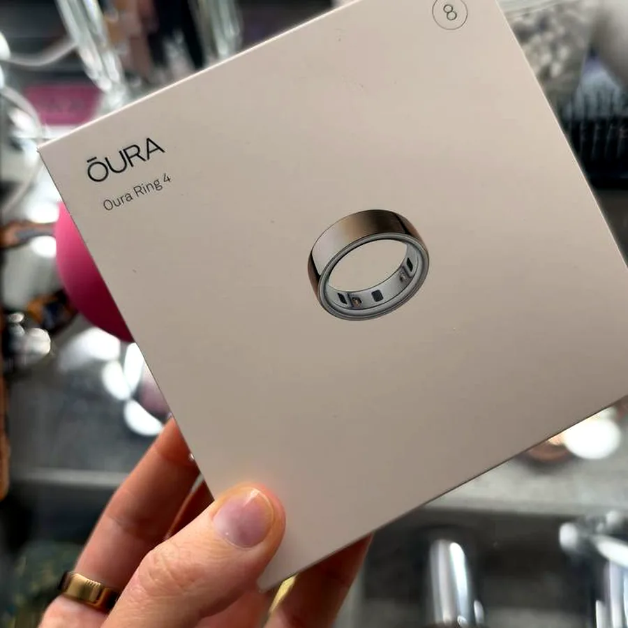 Кольцо Oura 4, размер 8, rose gold