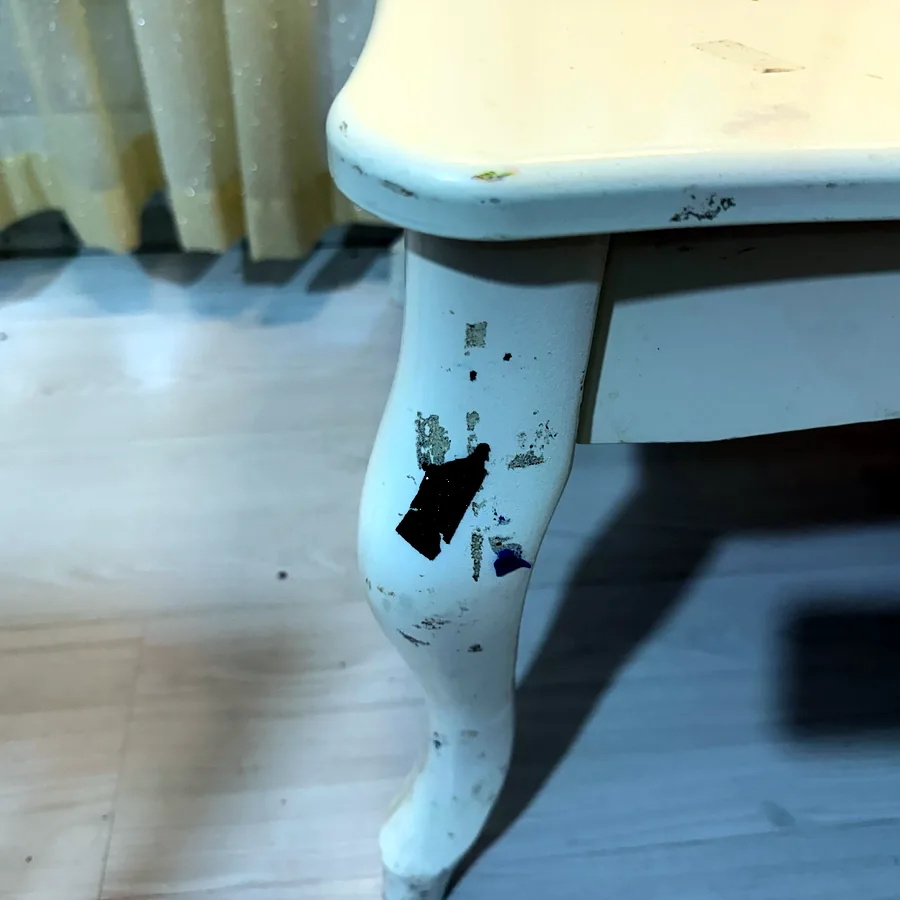 Журнальный столик 104x64 см, белый