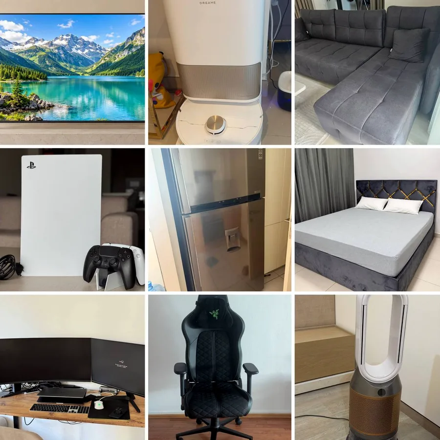 Распродажа: телевизор, PS5, холодильник, мебель