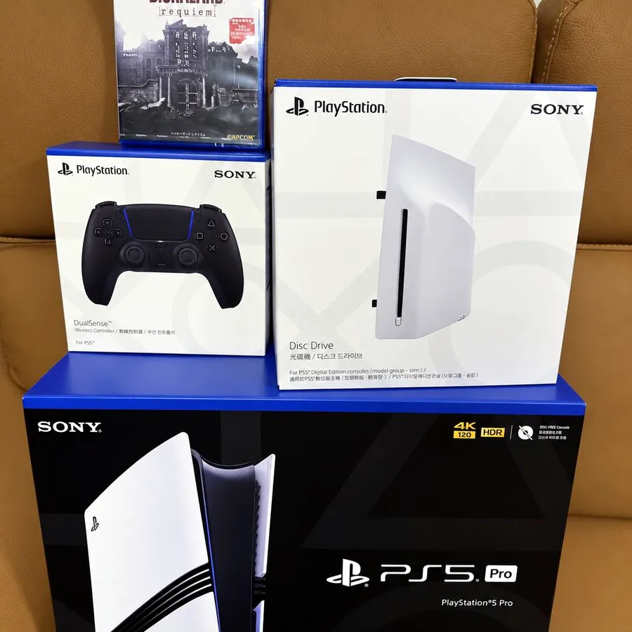 PlayStation 5 Pro, новая, с игрой