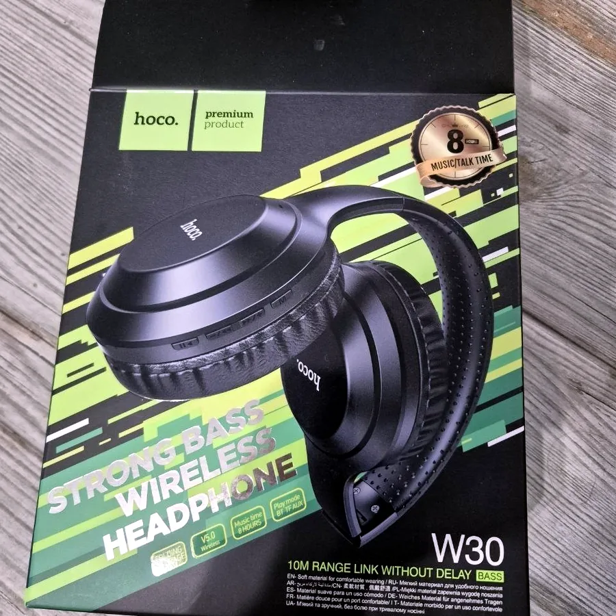 Наушники HOCO W30 Bluetooth, отличное состояние