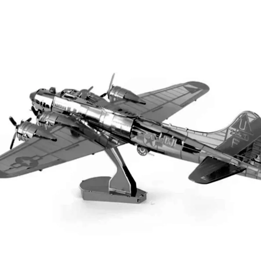 Металлический 3D-пазл самолёт B-17