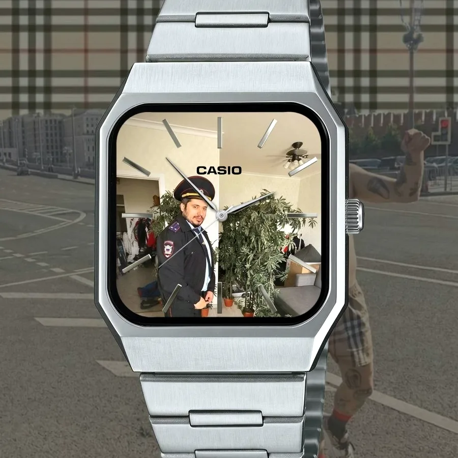 Часы Casio кастом KanePlaced, новые