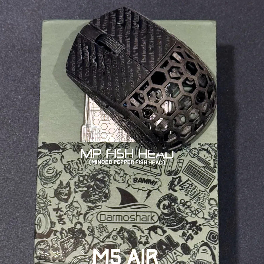 Мышь Darmoshark M5 Air, карбоновая, 31 г