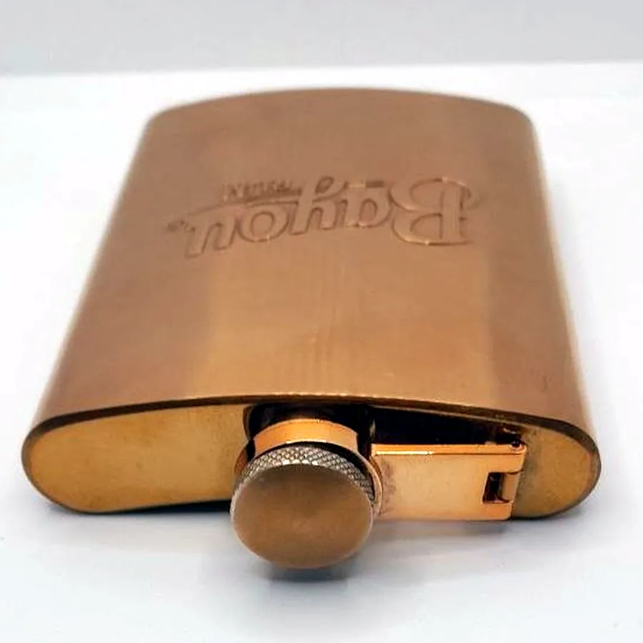 Фляжка металлическая 8 oz