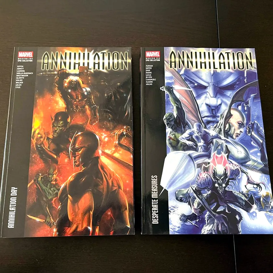 Marvel Annihilation Comics, 2 volumes in English