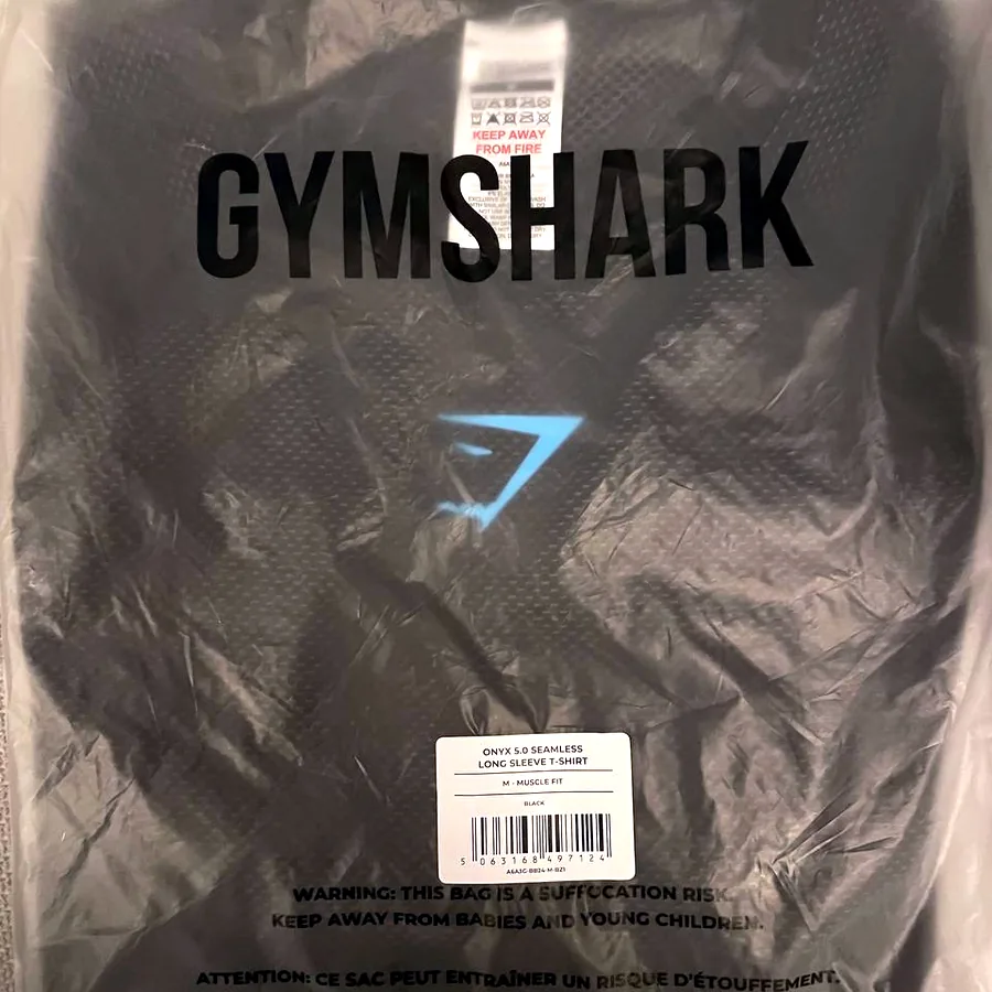 Gymshark Onyx 5.0 Seamless Long Sleeve, размер M