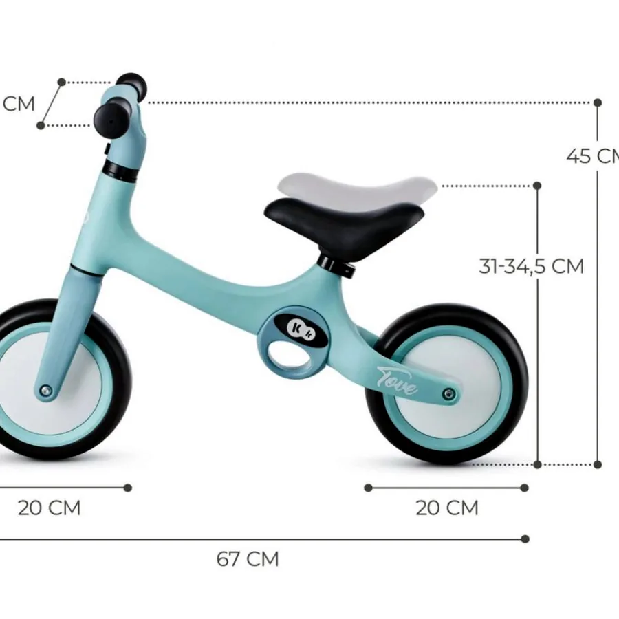 Беговел KinderKraft и шлем BTWIN