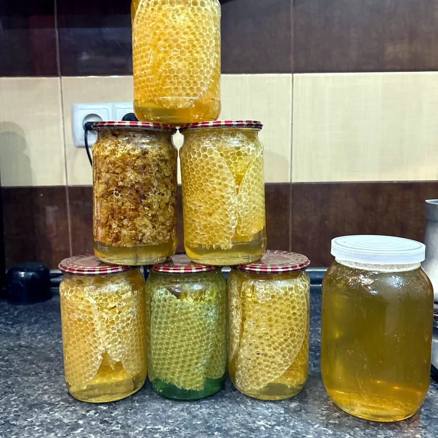 Мёд собственного производства, натуральный