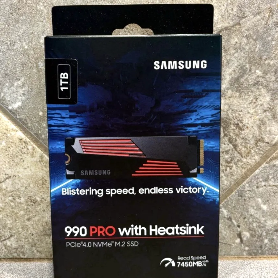 Samsung 990 Pro 1TB NVMe SSD, новый