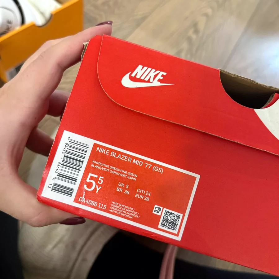 Кроссовки Nike Blazer Mid '77 Green, размер 38
