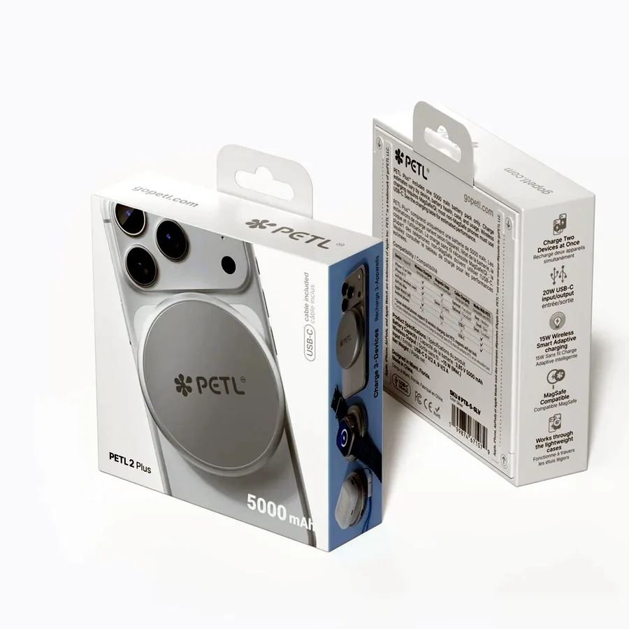 PETL 2 Plus MagSafe Battery Pack, 5000 mAh