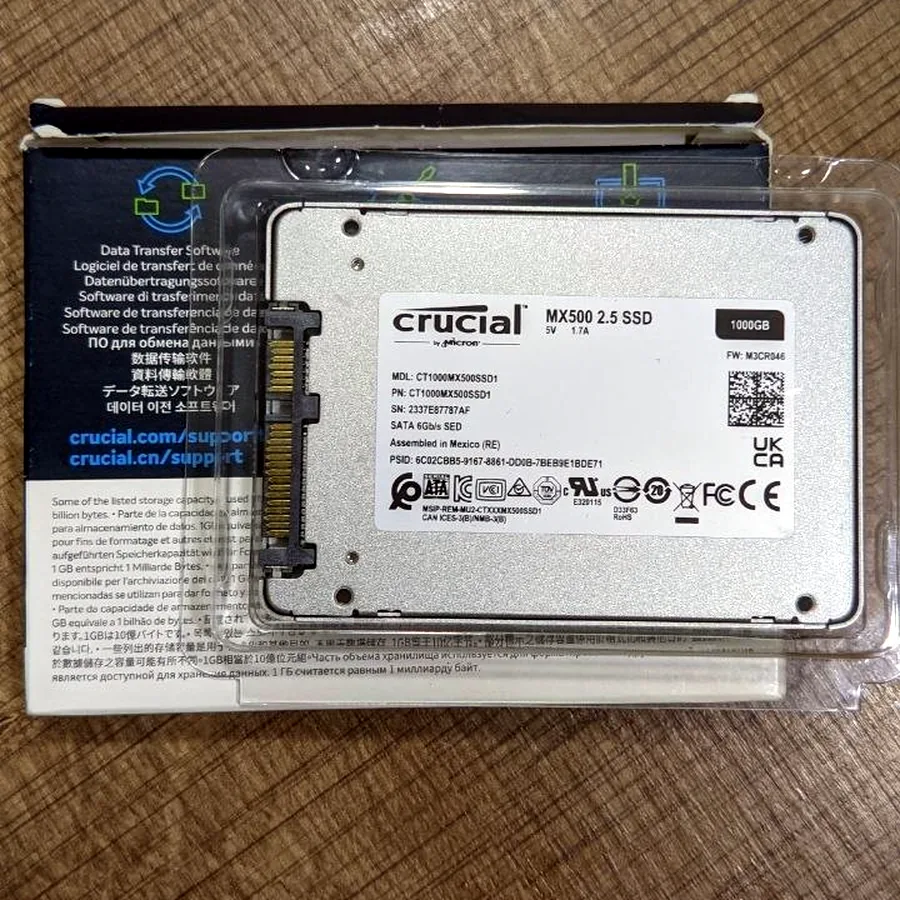 Crucial MX500 SATA SSD 1TB