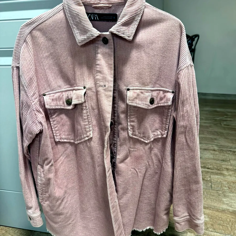 Рубашка вельвет Zara, размер S