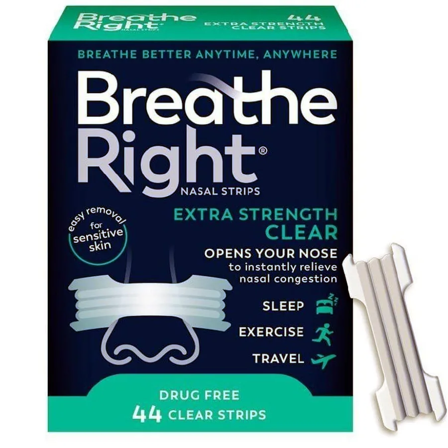 Breathe Right, расширители для носа, 44 штуки