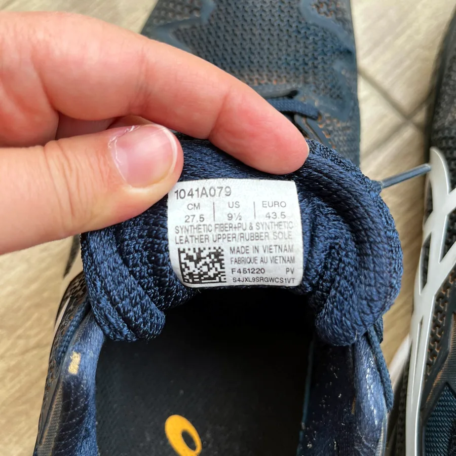 Теннисные кроссовки ASICS Dynablast 4, размер 43