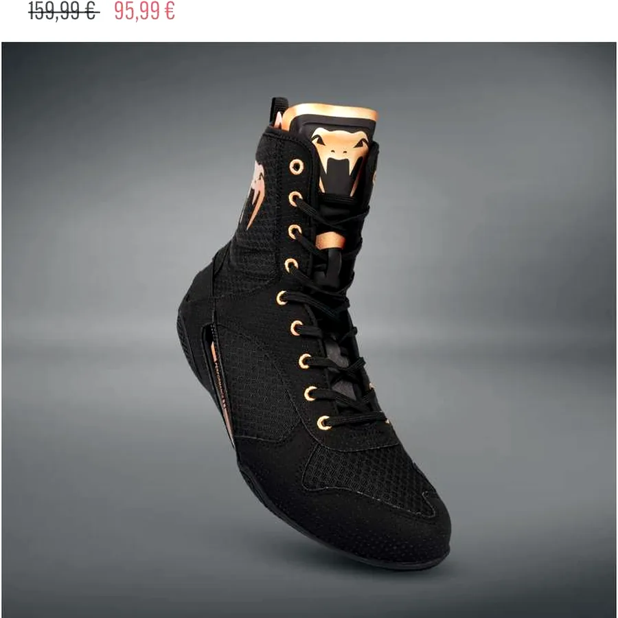 Боксёрские туфли Black/Bronze, размер 39