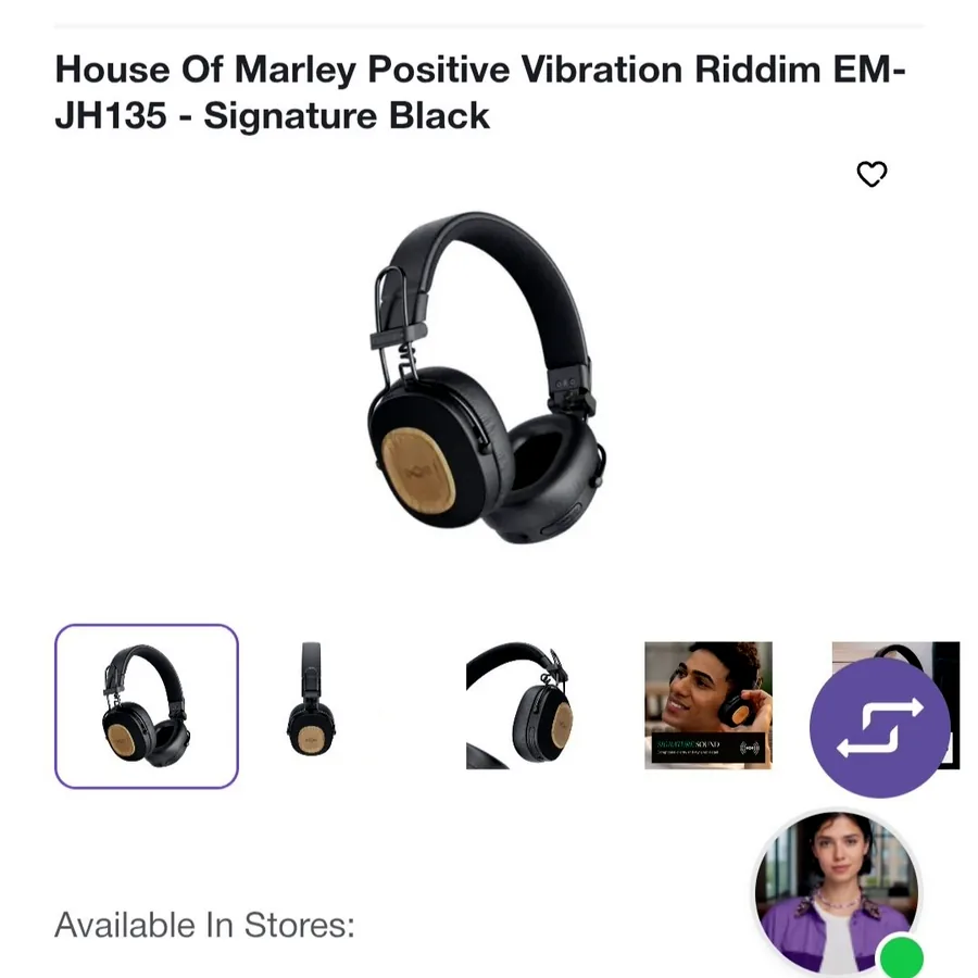 Наушники Marley Positive Vibration Riddim