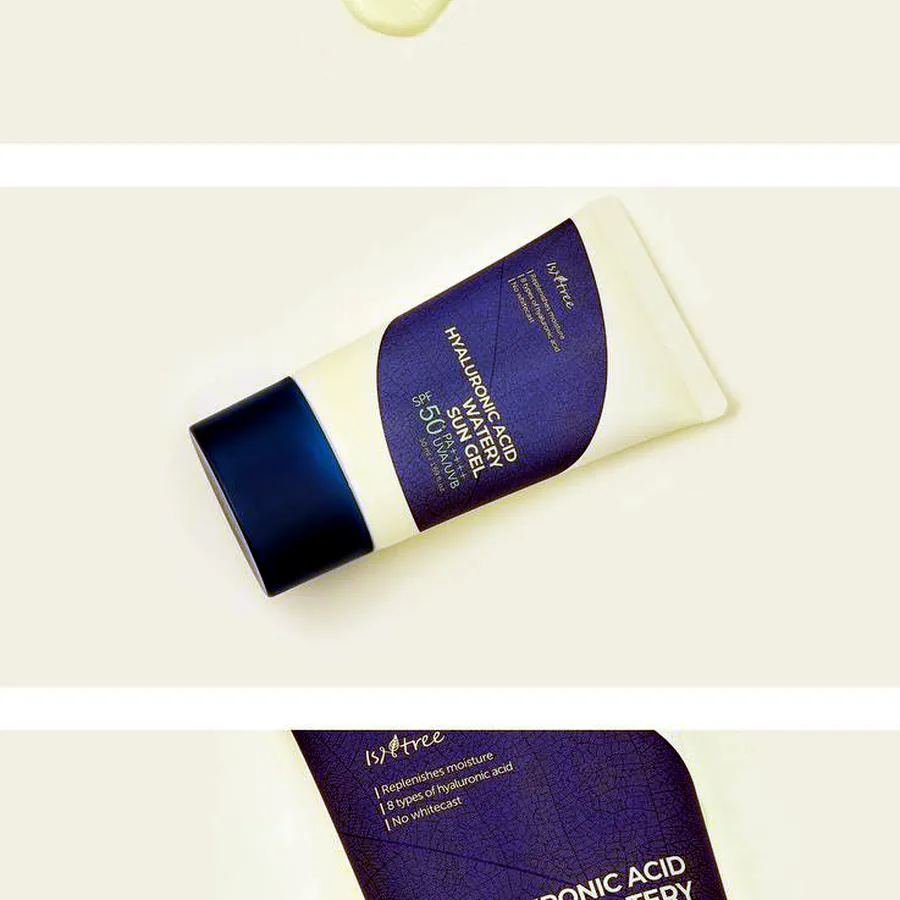 Isntree Hyaluronic Acid Watery Sun Gel SPF50+, 50 мл