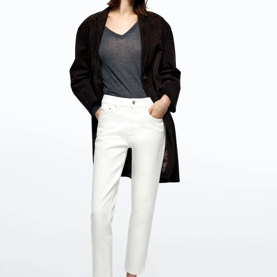 Джинсы Massimo Dutti белые, размер 36-38, новые