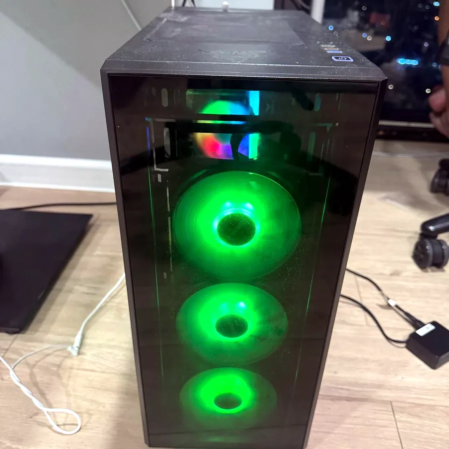 Компьютер Intel i5-9600K, RTX 3060 Ti, монитор