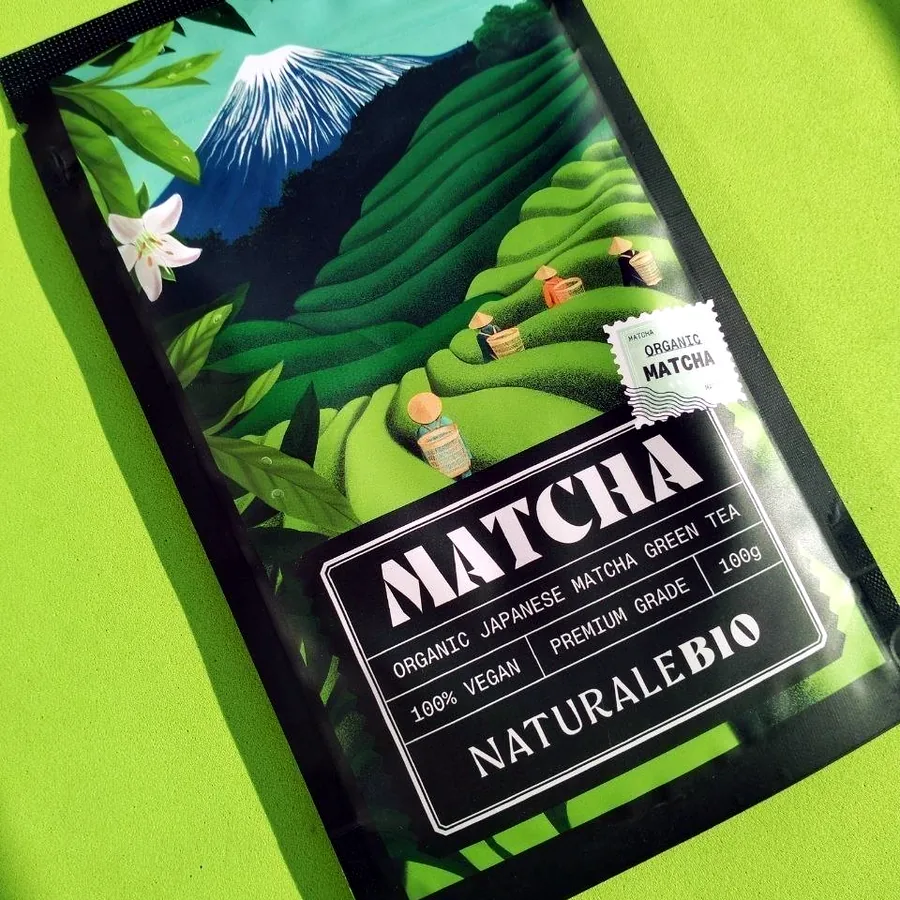 Японская матча премиум-уровня, 100 грамм