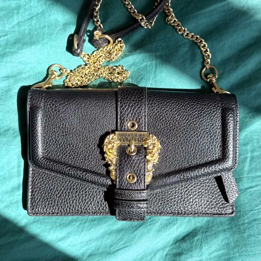 Чёрная сумка Versace