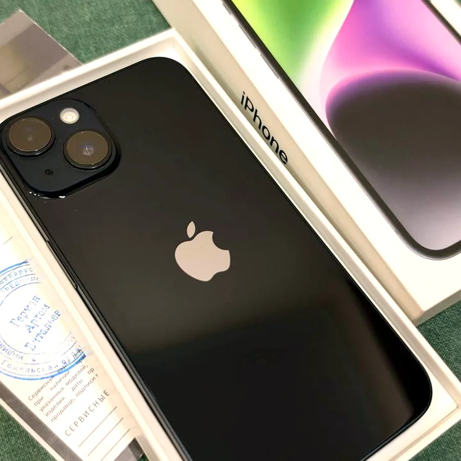 iPhone 14 128GB, отличное состояние, полный комплект