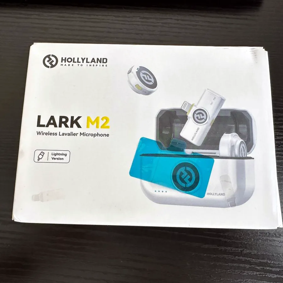 Петличка Hollyland Lark M2 Duo, Lightning