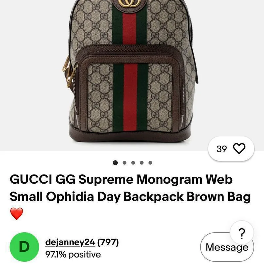 Рюкзак Gucci оригинал