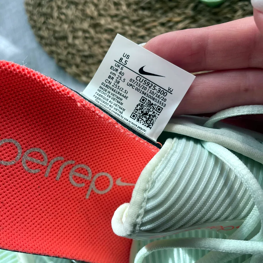 Кроссовки Nike Air Zoom SuperRep 2, мятные, EU39