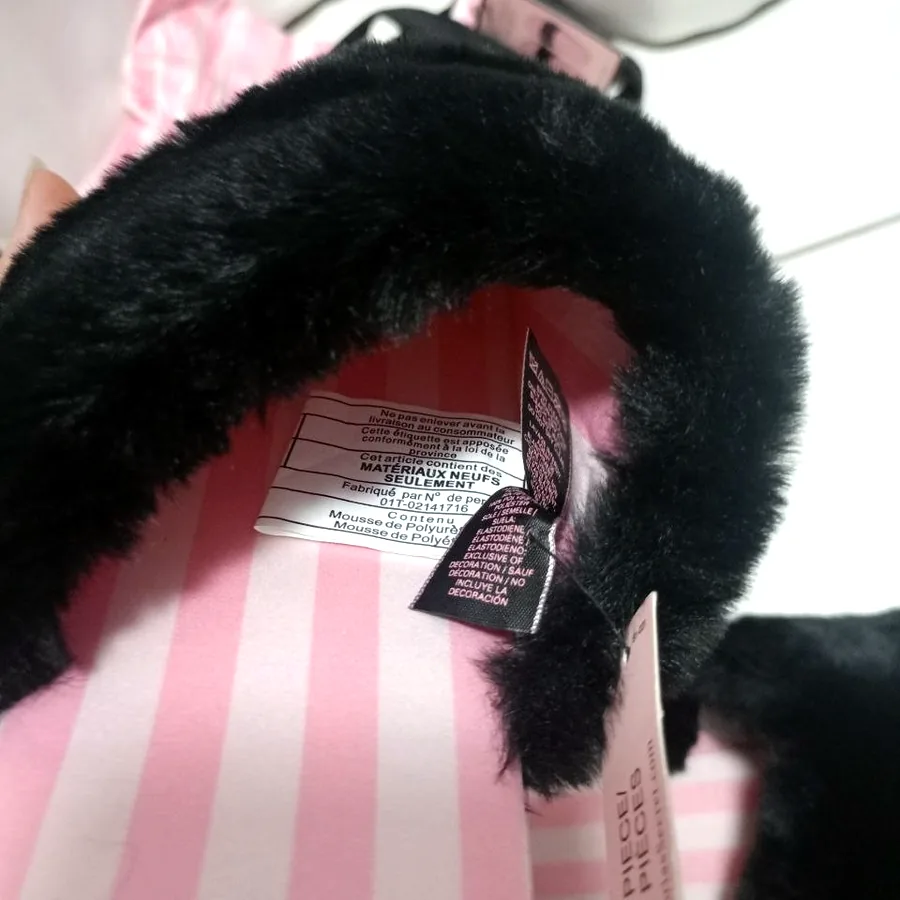 Тапочки Victoria's Secret Signature Satin, размер L