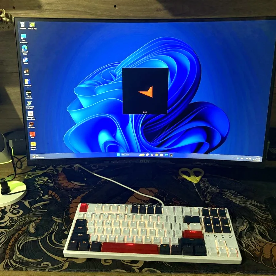 Игровой ПК AMD Ryzen 5 5600X + монитор MSI 2K 180 Гц