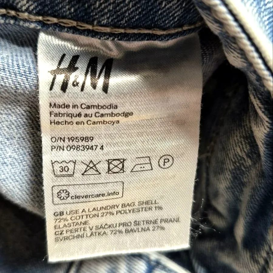 Бриджи H&M, размер 50, стрейч