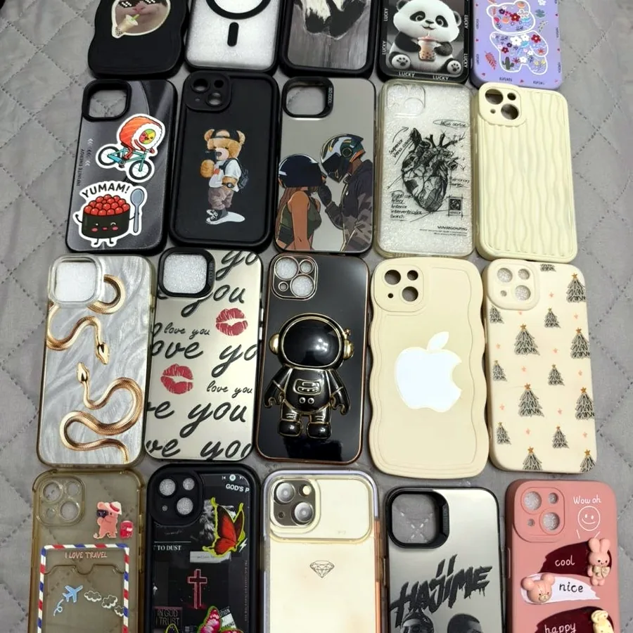 Чехлы для iPhone 13, 19 штук