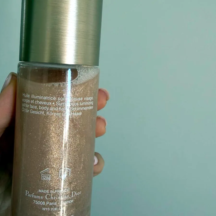 Dior Solar The Sublimating Oil, мерцающее масло