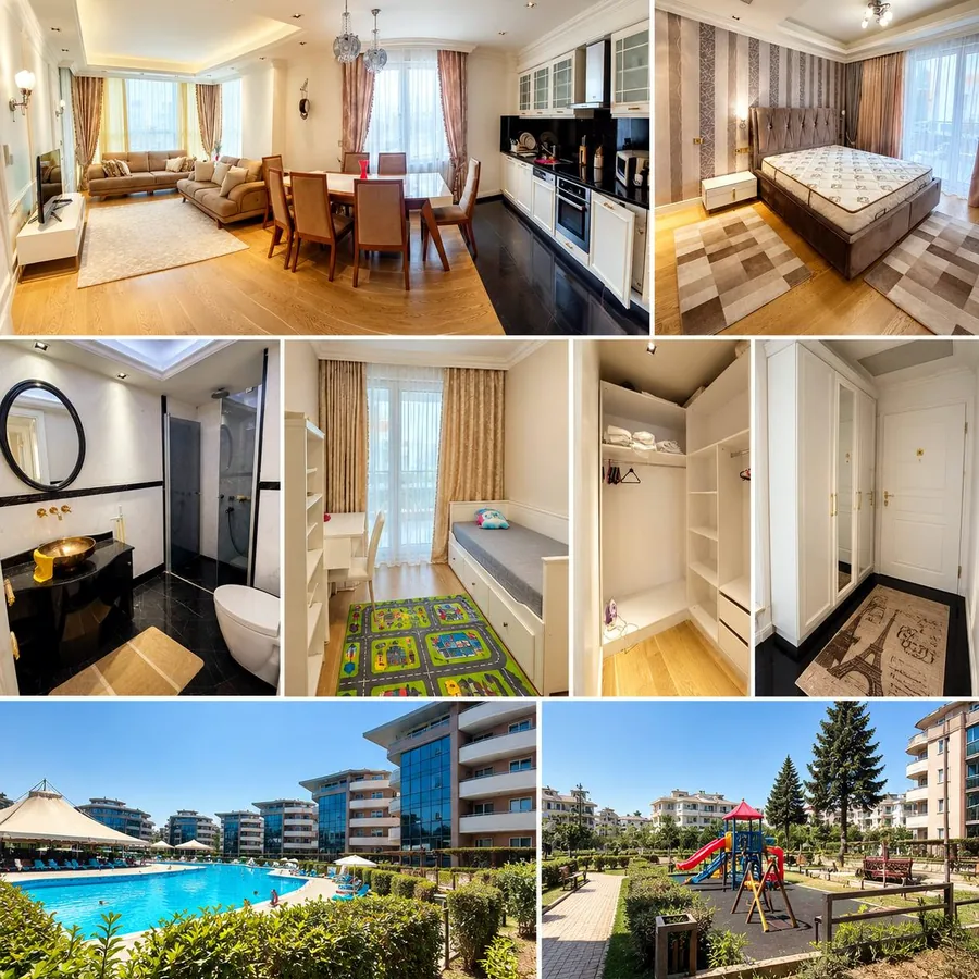 Квартира 2+1, 95 м², Коньяалты, Анталия