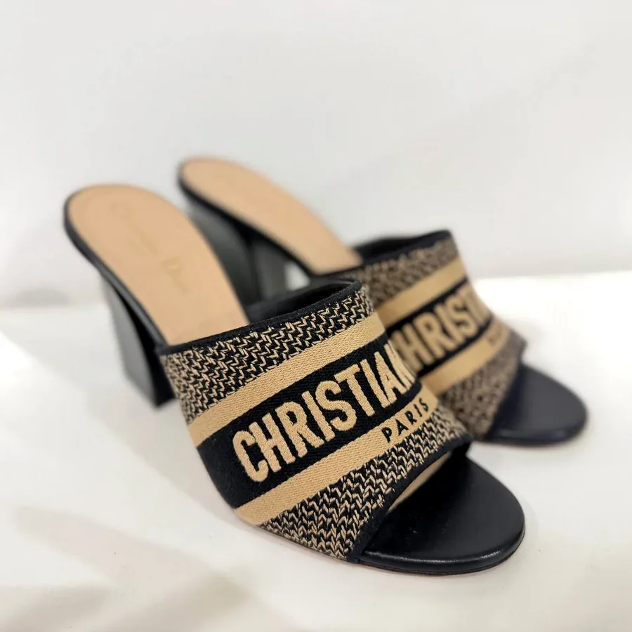 Christian Dior Dway Heeled Mules, размер 39