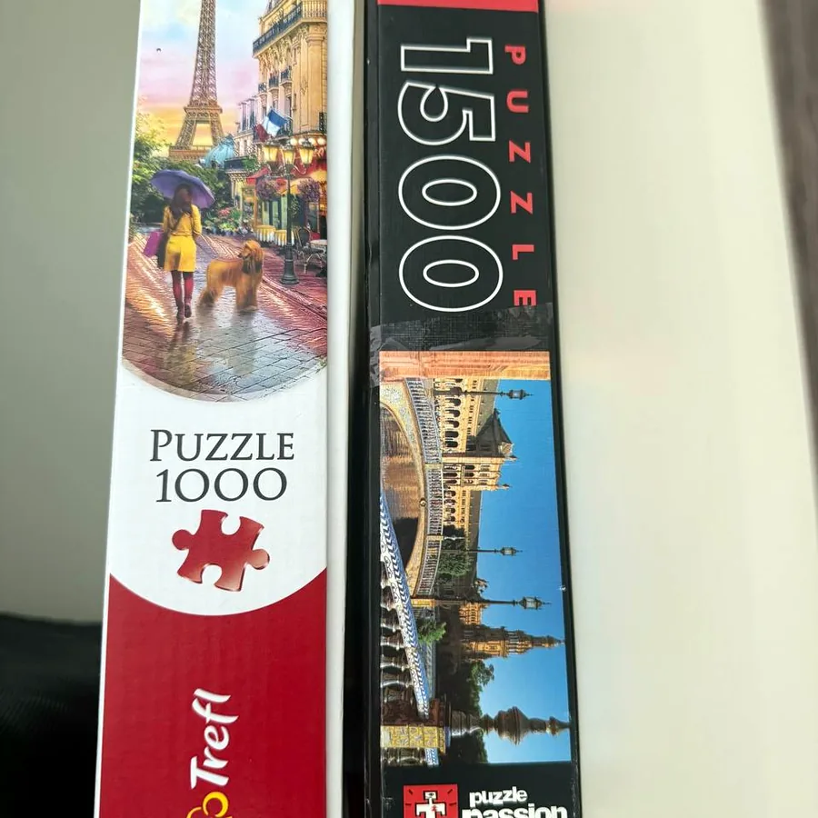 Пазлы 1000 и 1500 кусков