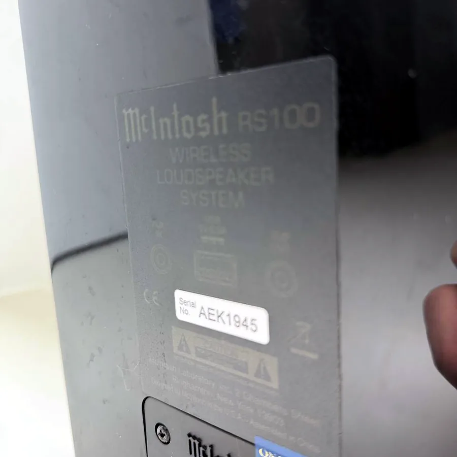 McIntosh RS100 — премиальная беспроводная Hi-Fi акустика | Отличное состояние