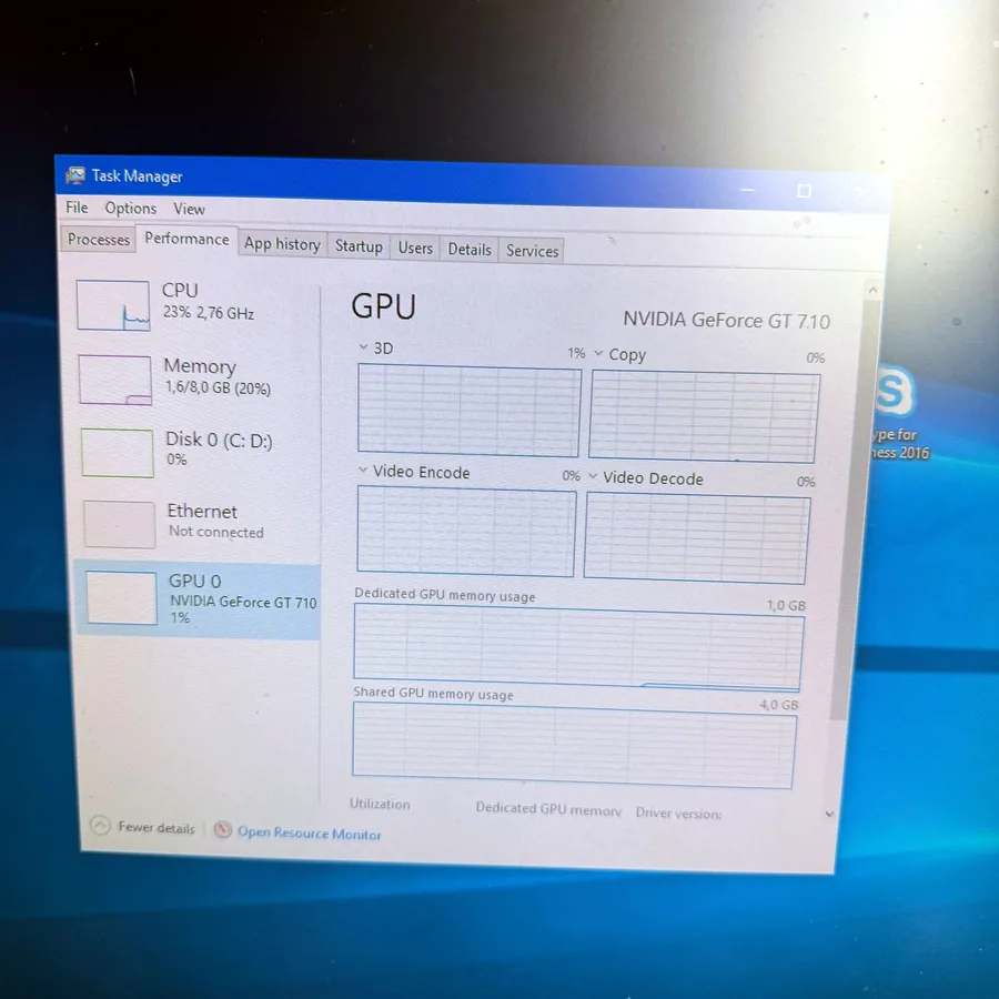 Персональный компьютер, i3, 8 ГБ ОЗУ, SSD 240 ГБ