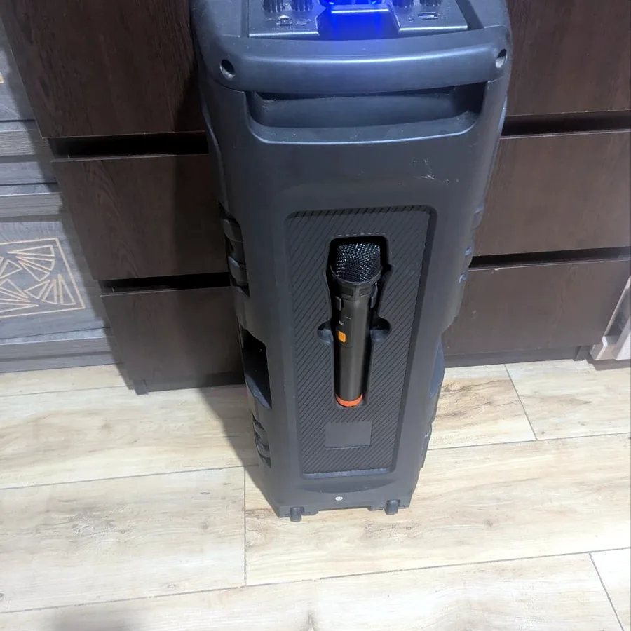 Портативная колонка Boli ZQS8810 с подсветкой
