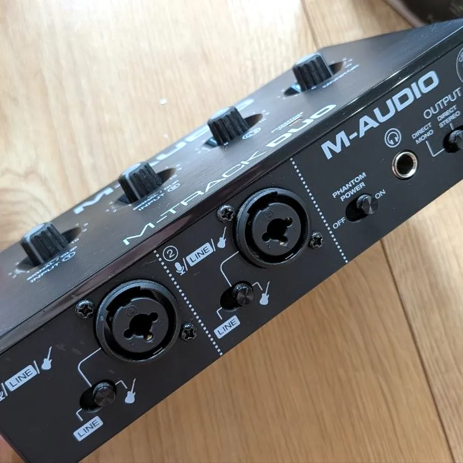 Аудиоинтерфейс M-Audio M-Track Duo