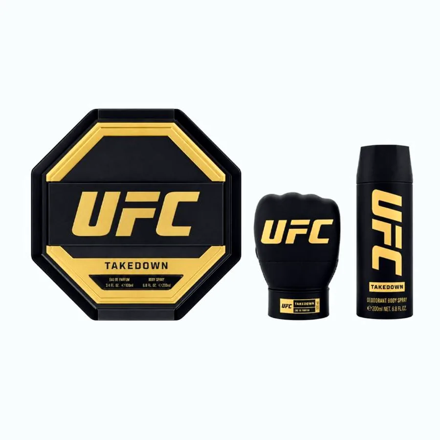 Наборы UFC, парфюм и гель