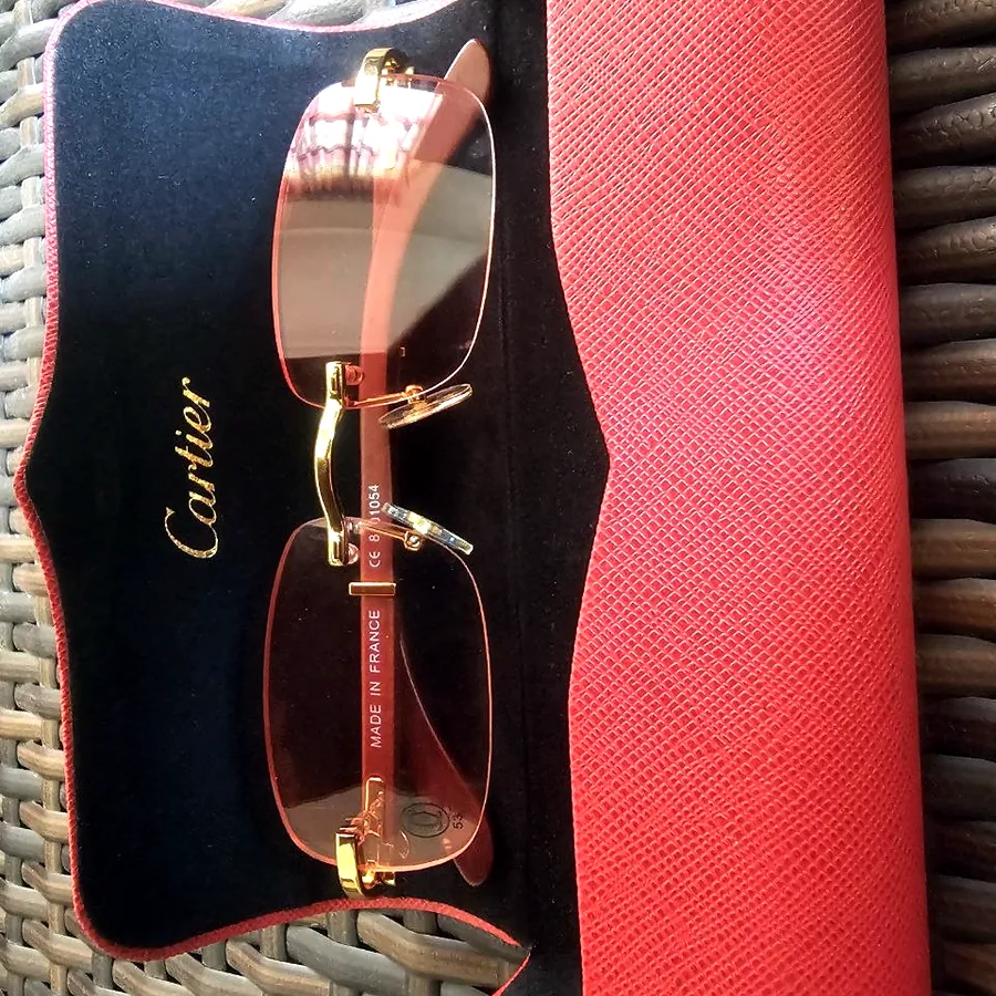 Винтажные солнцезащитные очки Cartier, реплика